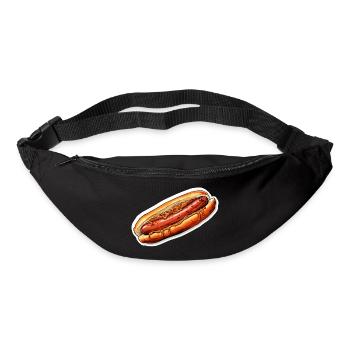 Bratwurst - Sac banane - noir - Devant