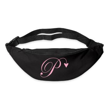 Monogram P Heart Vine - Bum bag - black - Front