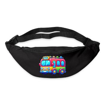 Bus - Gürteltasche - Schwarz - Vorne