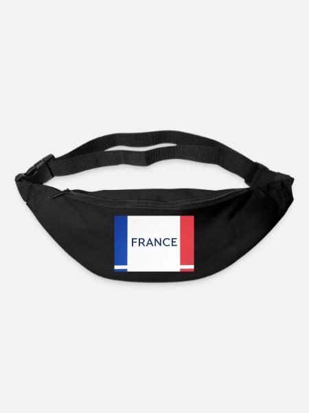 France - Sac banane - noir