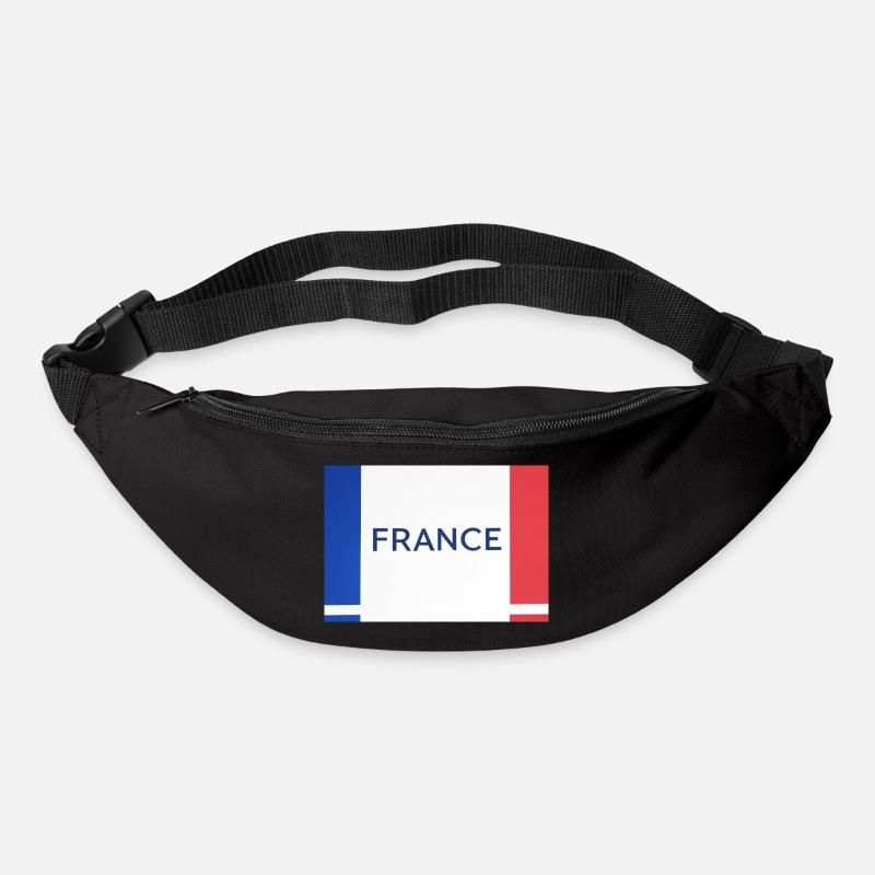 France - Sac banane - noir