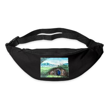Tolkien Hole Landscape Art - Bum bag - black - Front