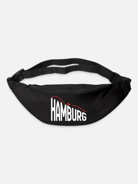 Hamburg - Gürteltasche - Schwarz