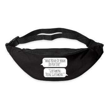 Total Guesswork - No idea at work - Bum bag - black - Front