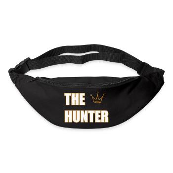 THE HUNTER – Déclaration audacieuse sur la nature et la chasse - Sac banane - noir - Devant