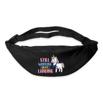 Ich arbeite immer noch an meiner Landungsarm-Erholung - Gürteltasche - Schwarz - Vorne
