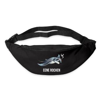 Ray Humor Shirt pour les fans de la mer - Sac banane - noir - Devant