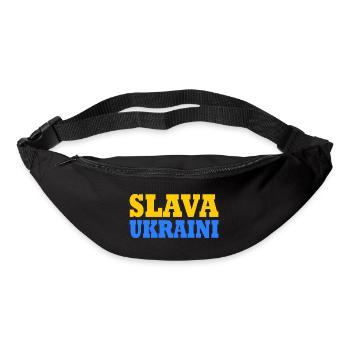 Slava ukraini - Gürteltasche - Schwarz - Vorne