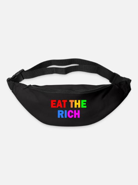Eat the rich - Bum bag - black