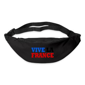 Vive la france - Sac banane - noir - Devant