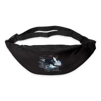 Killer whale - Bum bag - black - Front