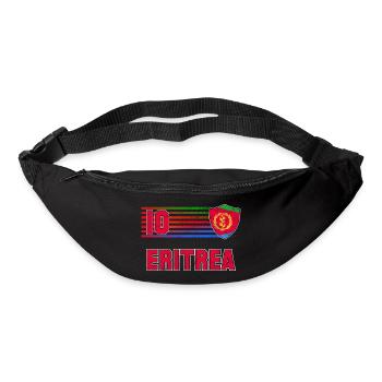 Eritrea Fußball Mannschaft - Gürteltasche - Schwarz - Vorne
