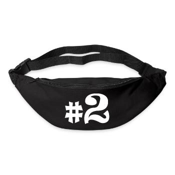 #2 - Bum bag - black - Front