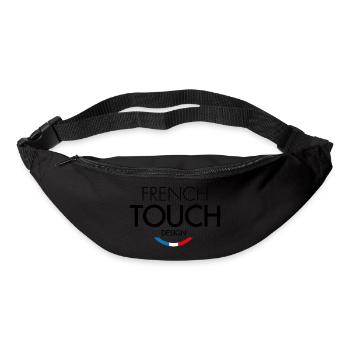 French Touch Design - Sac banane - noir - Devant