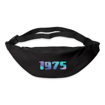 1975 Geburtstagsgeschenk Jahrgang 1975 Retro 1975 - Gürteltasche - Schwarz - Vorne