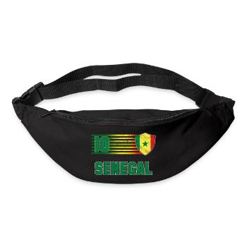 Équipe du Sénégal de football - Sac banane - noir - Devant