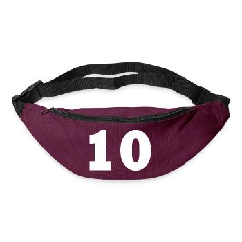 10 - Gürteltasche - Burgunderrot - Vorne