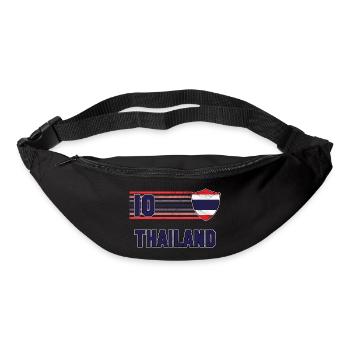 Thailand Fußball Mannschaft - Gürteltasche - Schwarz - Vorne