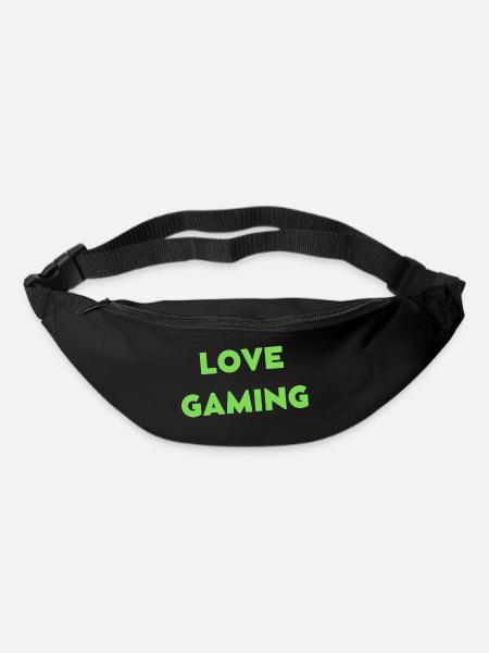 LIEBE GAMING - Gürteltasche - Schwarz