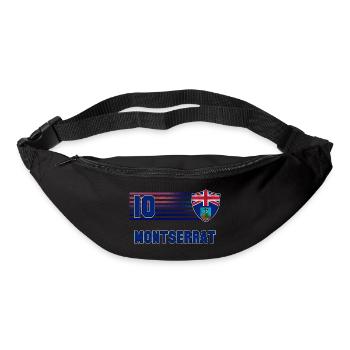 Montserrat Football Team - Bum bag - black - Front