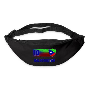 Balochistan Football Team - Bum bag - black - Front