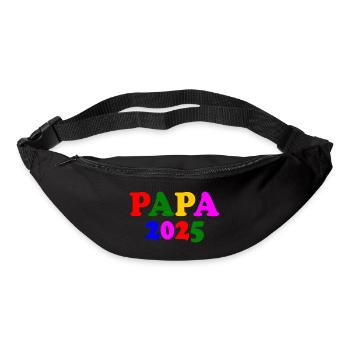 Papa 2025 - Sac banane - noir - Devant