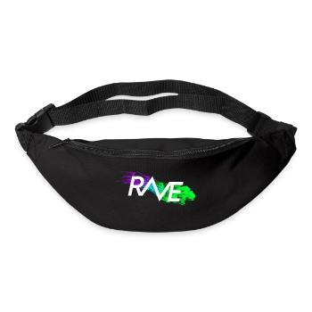 Rave neon - Bum bag - black - Front