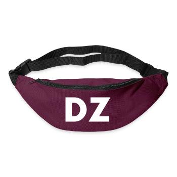 Dz - Gürteltasche - Burgunderrot - Vorne