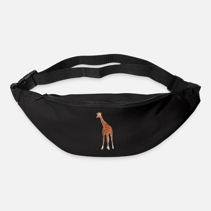 Giraffe - Gürteltasche - Schwarz
