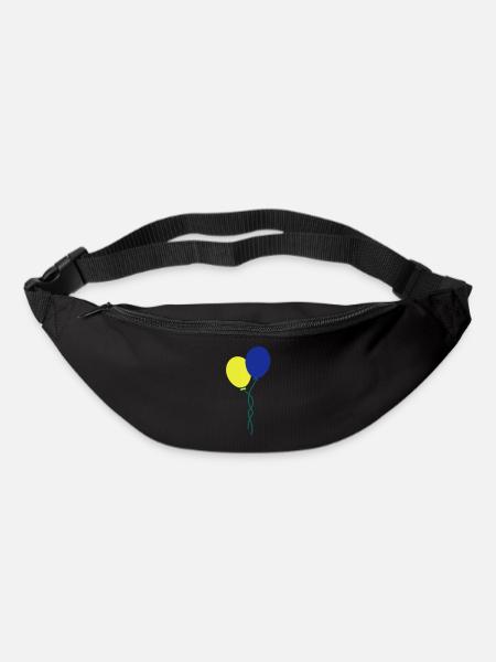 luftballons - Gürteltasche - Schwarz