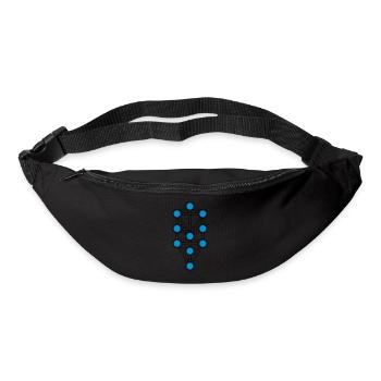 Arbre de Vie, Séphiroth, création, Kabbale - Sac banane - noir - Devant