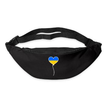 Ukraine - Gürteltasche - Schwarz - Vorne