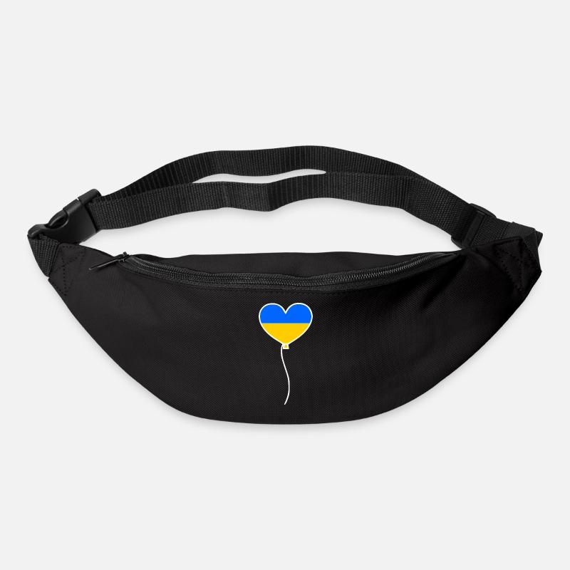 Ukraine - Sac banane - noir