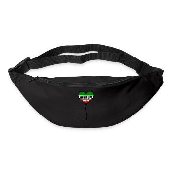 Women life freedom - Bum bag - black - Front