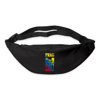 Prag Party Crew - Gürteltasche - Schwarz - Vorne