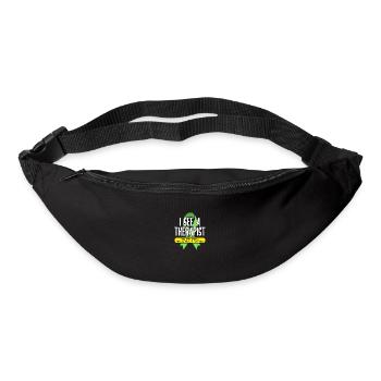 I See A Therapist End The Stigma - Gürteltasche - Schwarz - Vorne