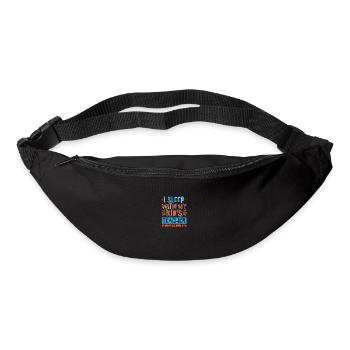 My Kid's Teacher - Gürteltasche - Schwarz - Vorne