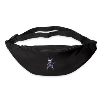 Donkey Christmas Rocker Guitar - Bum bag - black - Front