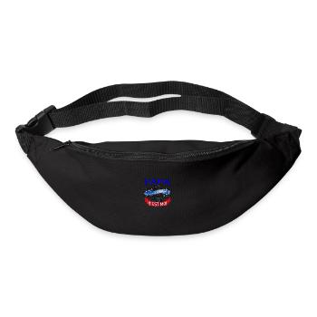 Papa le cadeau idéal c'est moi - Sac banane - noir - Devant