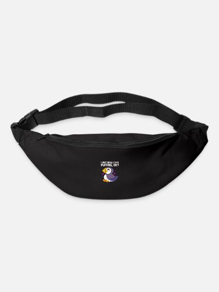 Papageientaucher Puffin - Gürteltasche - Schwarz