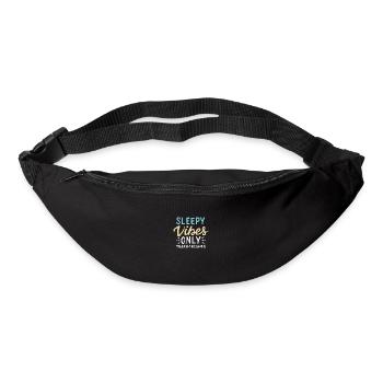 Sleepy Vibes Only - Bum bag - black - Front