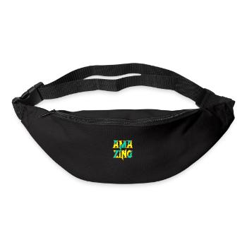 amazing bright - Gürteltasche - Schwarz - Vorne