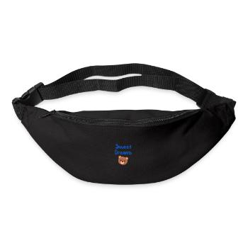 Süße Träume - Teddybär - Gürteltasche - Schwarz - Vorne