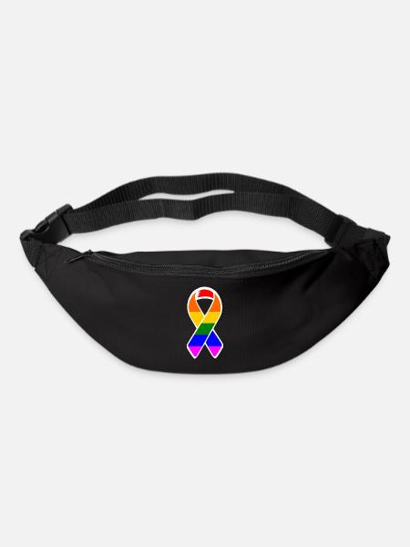 Lgbtq - Gürteltasche - Schwarz