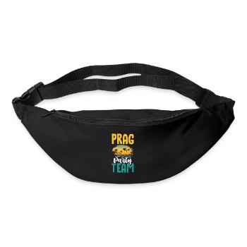 L’équipe du parti de Prague - Sac banane - noir - Devant