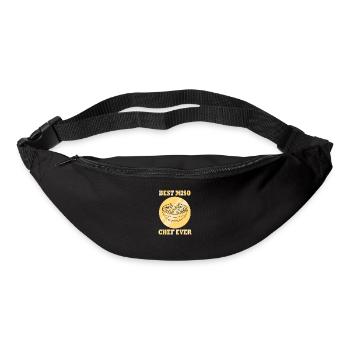 Miso Chef Japanese Ramen Lover Ironic Saying - Bum bag - black - Front