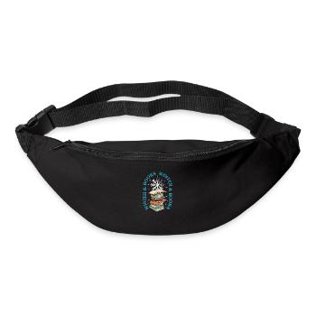 Journées d'hiver, livres de lecture, littérature - Sac banane - noir - Devant