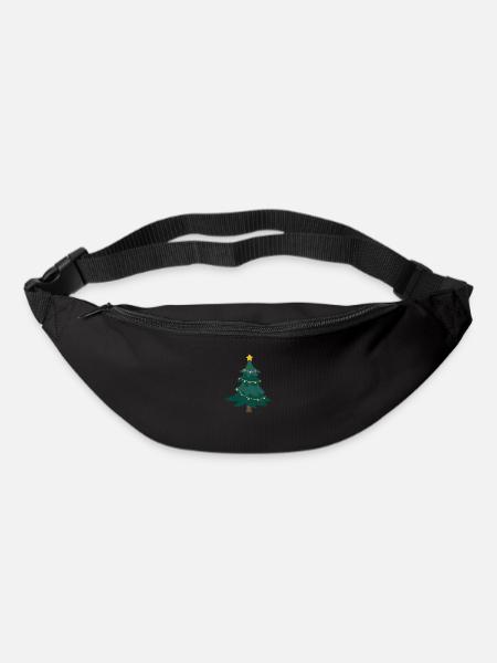 Christmas tree - Bum bag - black
