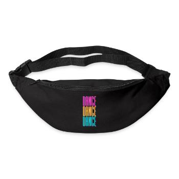 dance dance dance - Gürteltasche - Schwarz - Vorne