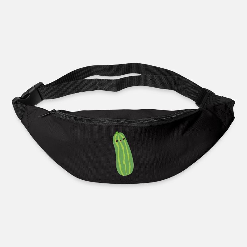 Gurke - Gürteltasche - Schwarz